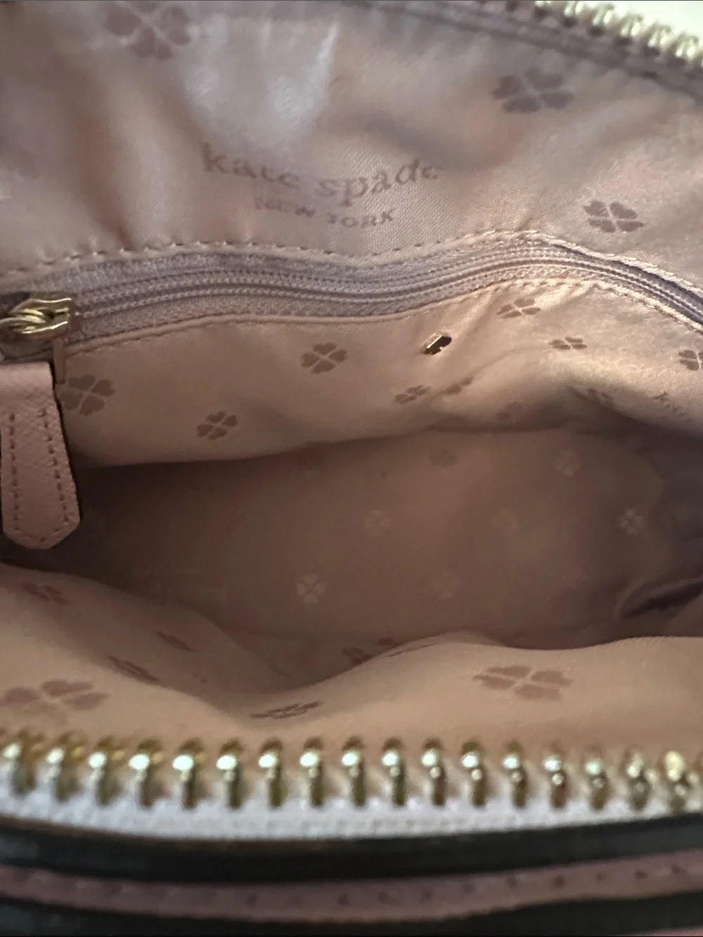 kate spade pastel pink leather crossbody bag